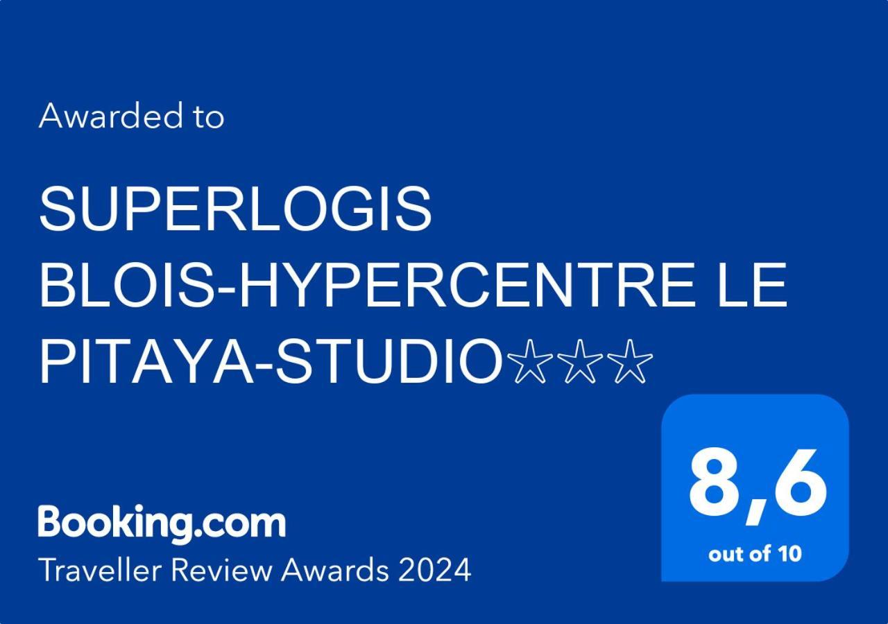 Superlogis Blois-Le Pitaya- Hypercentre Studio- Classe 3Etoiles Esterno foto